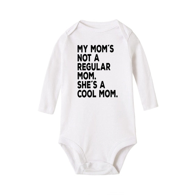 White with Black Text / 3-6 months