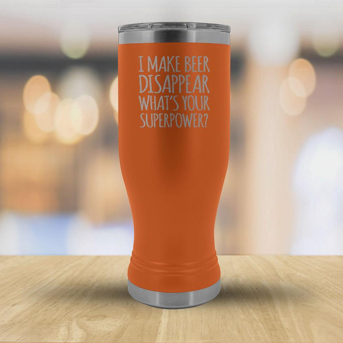 I Make Beer Disappear What's Your Superpower - 20oz boho tumbler-KaboodleWorld