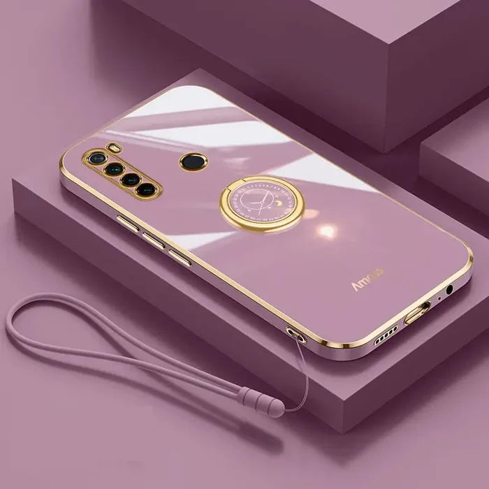 Redmi Note 8 / purple with lanyard