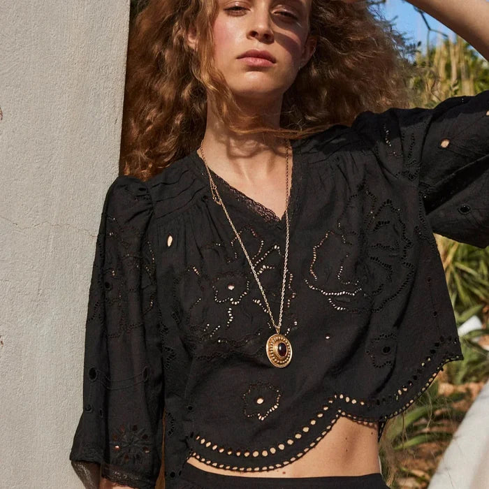 Mabel Top - Black