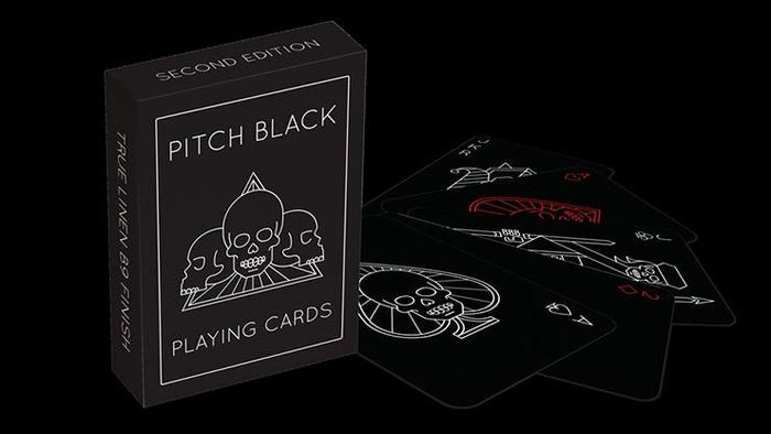 Pitch Black Playing Cards Playing Cards by Copag