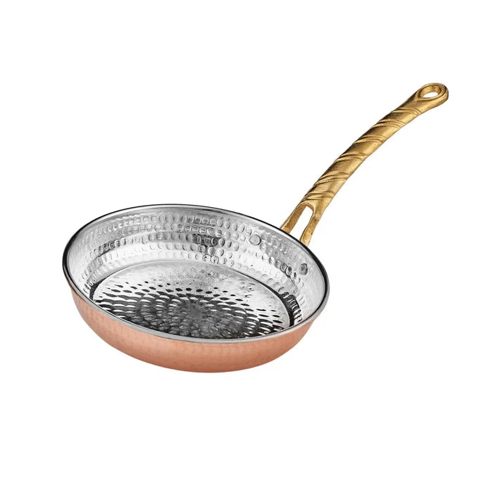 Poêle Karaca Alacahoyuk en cuivre, 16 cm