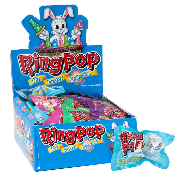 Ring Pop Easter Lollipop - 36 Count