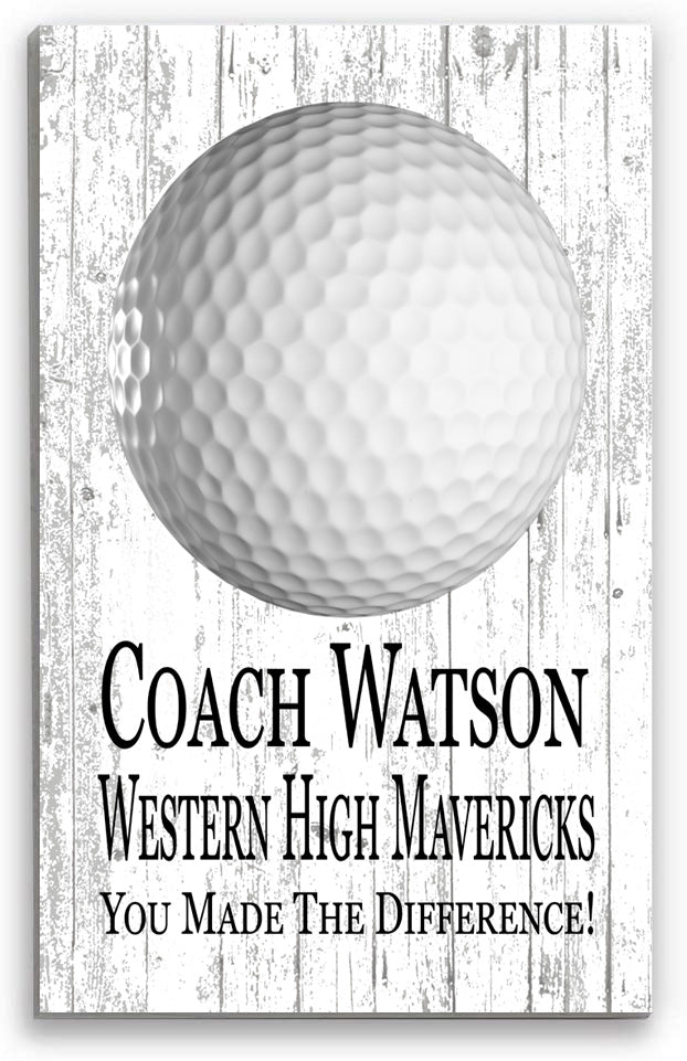 golf coaches gifts