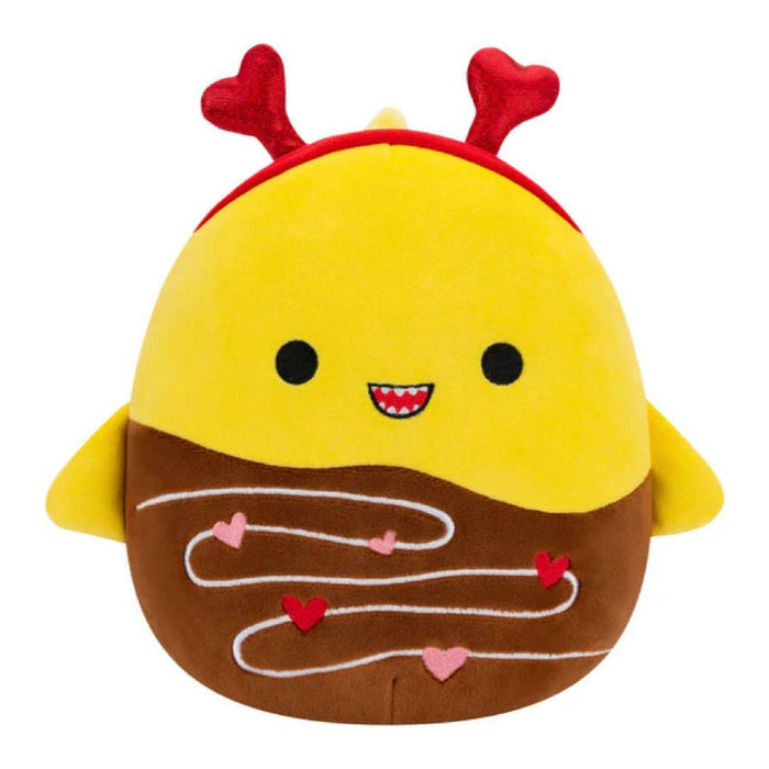 Squishmallow 5 Inch Chandler the Chocolate Dipped Shark Valentine Plush Toy *FINAL SALE*