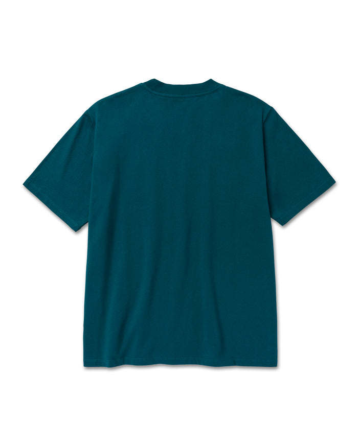 Shop Women's Olyimpic Lichen Relaxed Tee Inspired by Olympic NP | lichen-blue