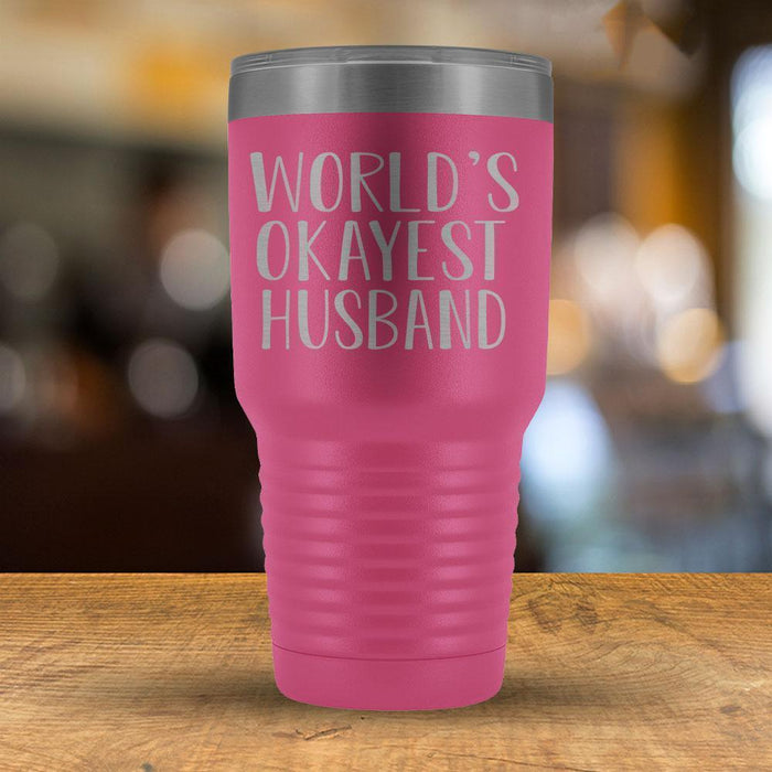 World's Okayest Husband - 30oz Tumbler-KaboodleWorld