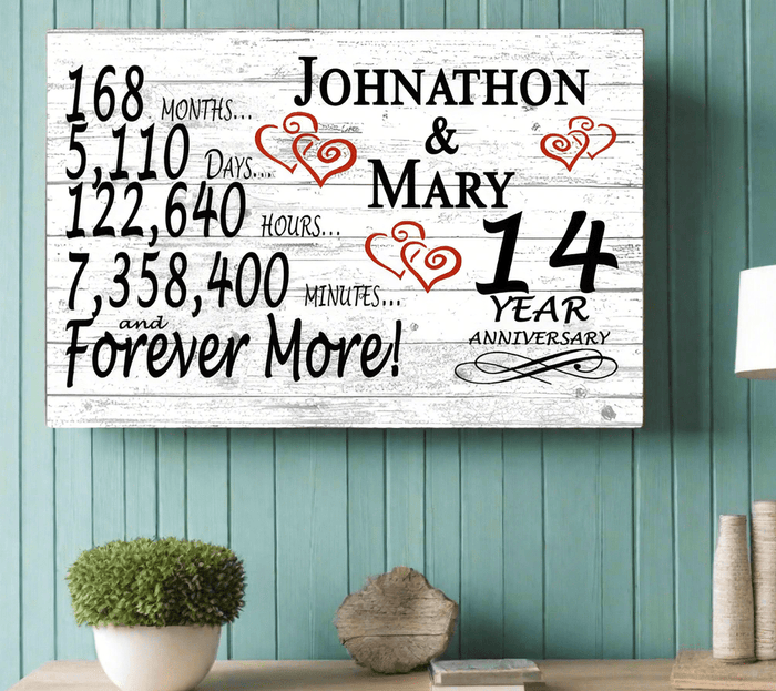 14 Year Anniversary Gift