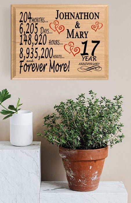 17th anniversary gift