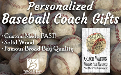Baseball Coach Gift For Great Coaches