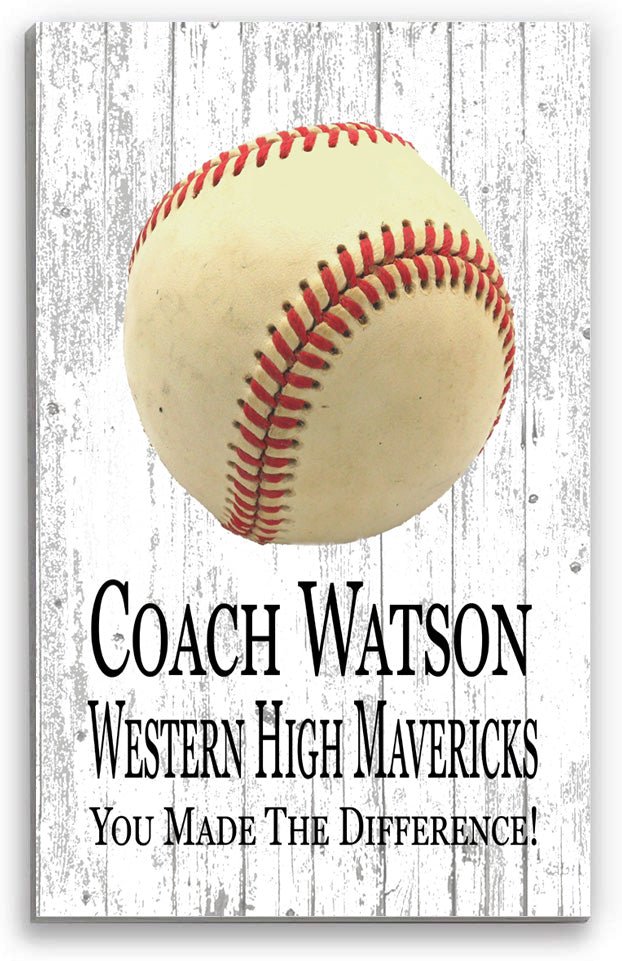 personalized baseball coach gifts