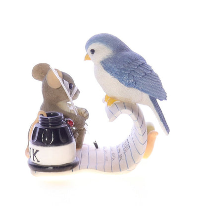 Charming_Tails_98269_Pen_Pals_Mouse_Figurine Back View