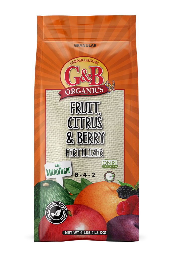 Citrus & Fruit Tree Fertilizer 8-4-2 (4-lb bag)
