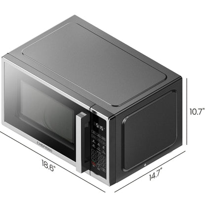 Countertop 1.1 Cu. Ft. Digital Stainless Microwave Oven