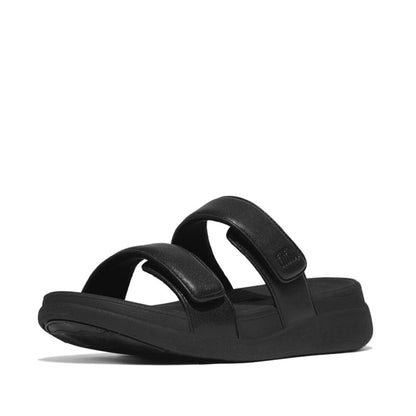 F-MODE GO two-bar slides with padded straps and Microwobbleboard™ cushioned footbed.