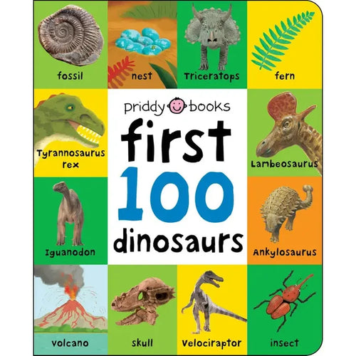 First 100 Dinosaurs Padded Board Book