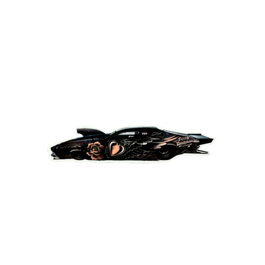 Flying Dutchman Race Car Sticker