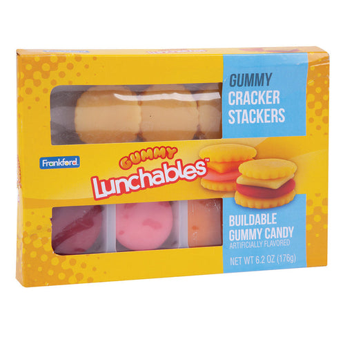 Frankford Lunchables Gummy Cracker Stackers Candy - 10 Count