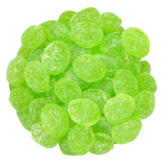 Green Apple Hard Candy Drops - Sanded 10lb