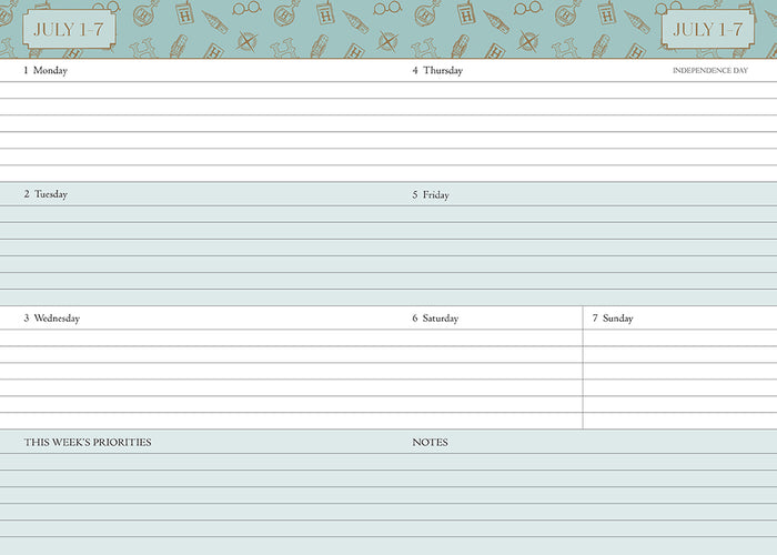 Harry Potter 2024-2025 Academic Year Planner