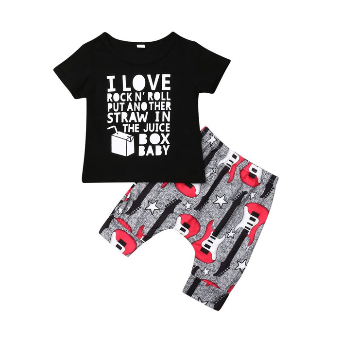 I LOVE ROCK N ROLL Summer Outfit