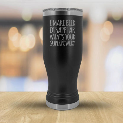 I Make Beer Disappear What's Your Superpower - 20oz boho tumbler-KaboodleWorld