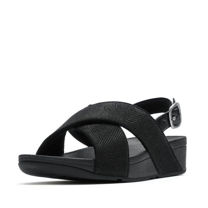 LULU Shimmerglitz Back-Strap Sandals