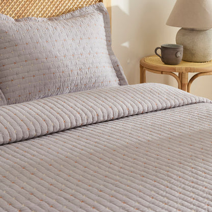 Margot, Set de Couvre-lit, Gris