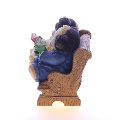 Marys_Moo_Moos_372390A_Famoo-lies_Are_For-heifer_Family_Figurine_1998_Box Left Side View