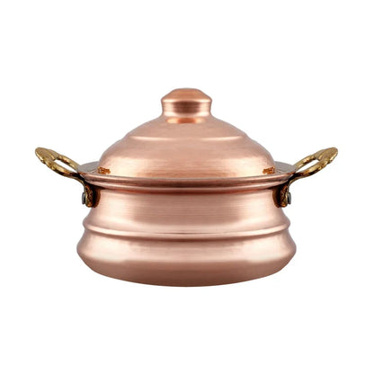 Mini faitout Karaca Alacahoyuk en cuivre, 8 cm