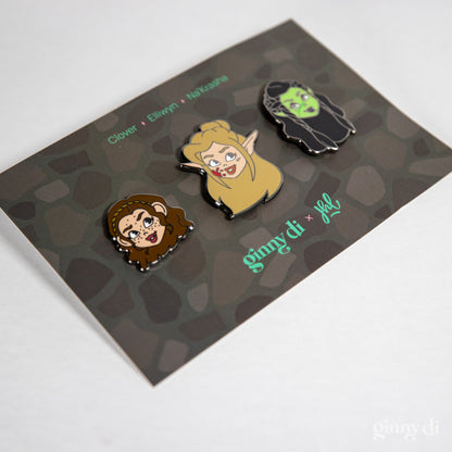 NPC Pin Trio — No. 2