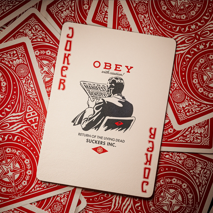 Obey Playing Cards by Theory 11