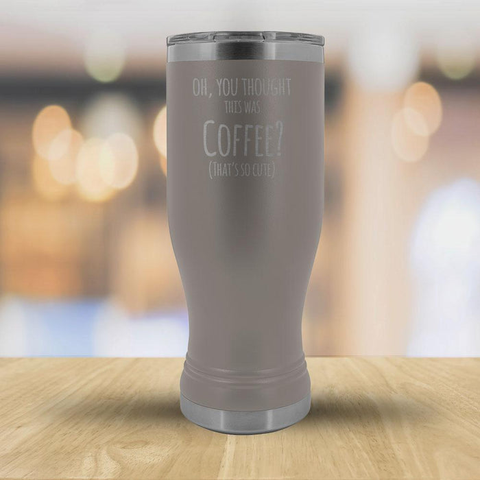 Oh, You thought this was Coffee? That's so cute - 20oz boho Tumbler-KaboodleWorld