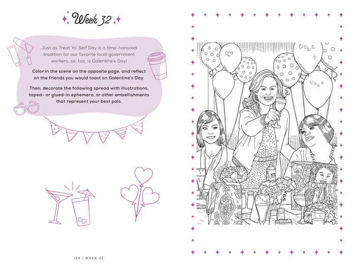 Parks and Recreation: The Treat Yo' Self Guided Journal