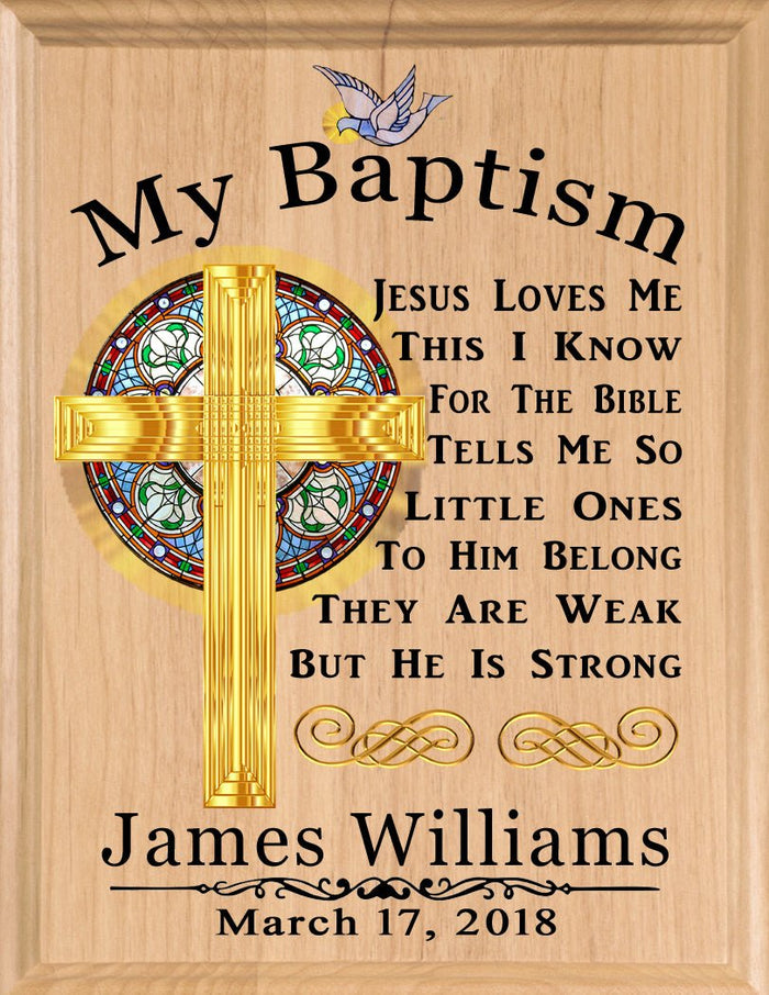 Baptism Gift Personalized for Boy or Girl