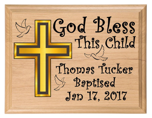 Personalized Baptism Gifts for Boys or Girls