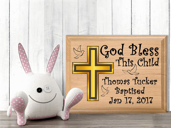 Personalized Baptism Gifts for Girls or Boys