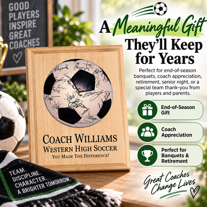 Soccer Coach Thank You Gift