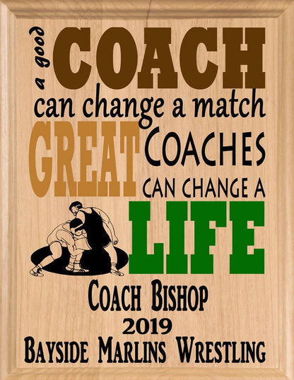 Wrestling Coach Gifts