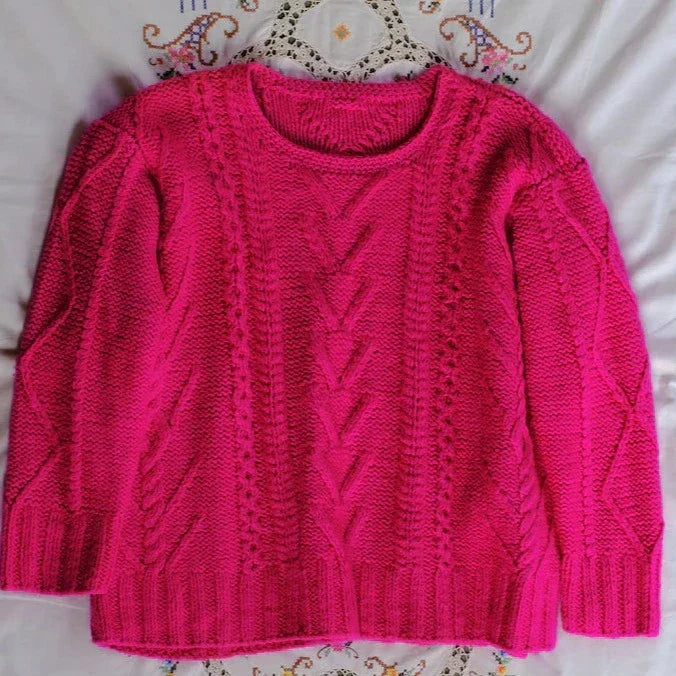 Runaway Bicycle CALEB Sweater - Pink