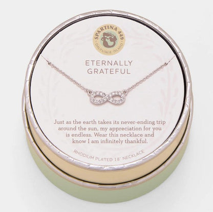Sea La Vie Necklace Eternally Grateful/Infinity