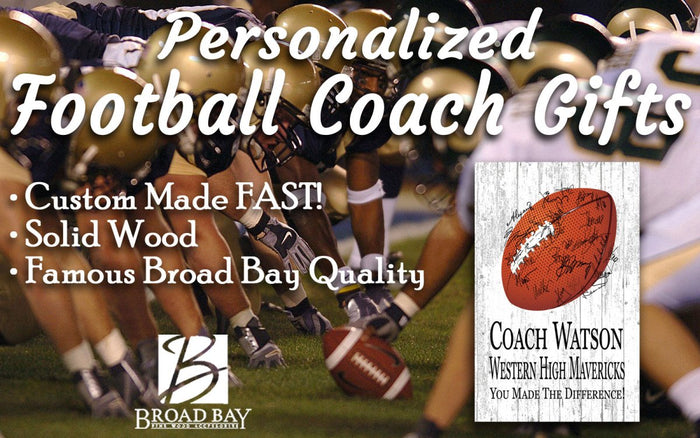 football coach recognition gift
