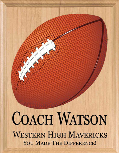 Signable Football Coach Gift