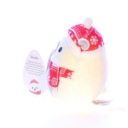 Squishmallows Plush Christmas Stuffed Animal 734689425327 Brooke 2020 5"