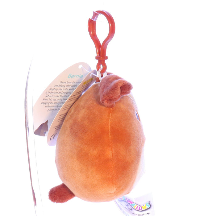 Squishmallows_734689253357_Bernie_Keychain_Dog_Stuffed_Animal_2020 Right View