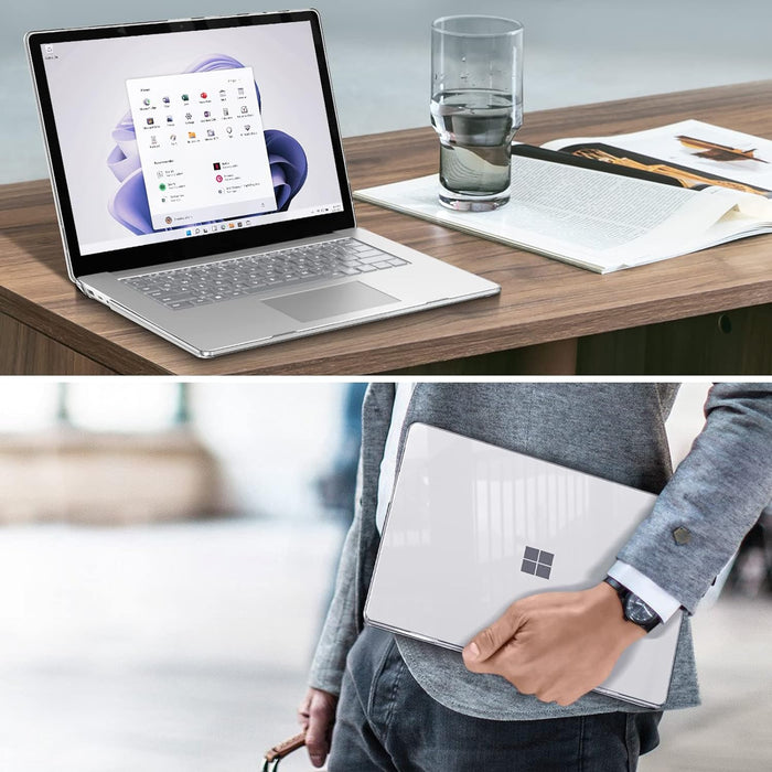 Surface Laptop 5/4/3 15-Inch Snap-On Hard Shell Case | Fintie