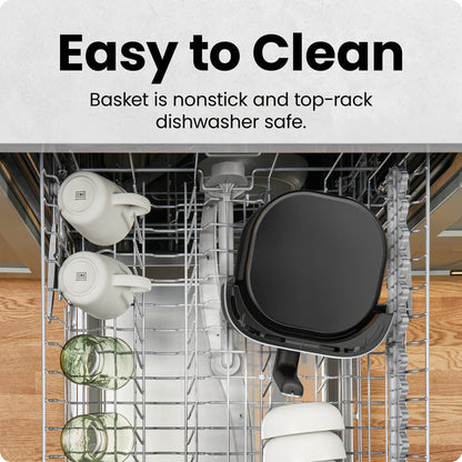 TurboFry® Touch 6-Quart Easy-View Air Fryer