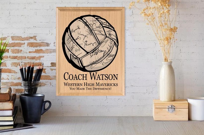 boys volleyball coach gift