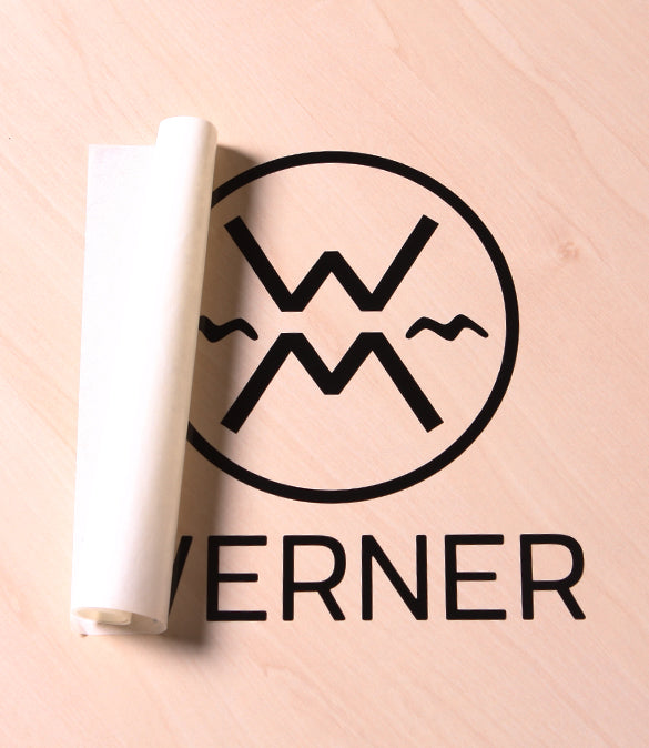 Werner Logo Transfer Sticker