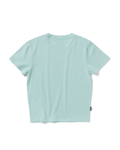 Shop Women's Secret Lives Of Lichen Mini Tee Inspired by our Parks | ash-blue